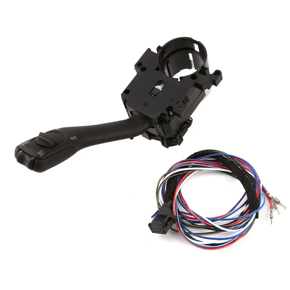 

Turn Signal Lever Switch With Harness For Volkswagen New For Bora For Golf MK4 Durable Cruise Control Windshield Wiper