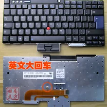 Английский клавиатура черный Замена для lenovo IBM T60 T60P T61 T61P R60 R61 T400 R400 W500 98