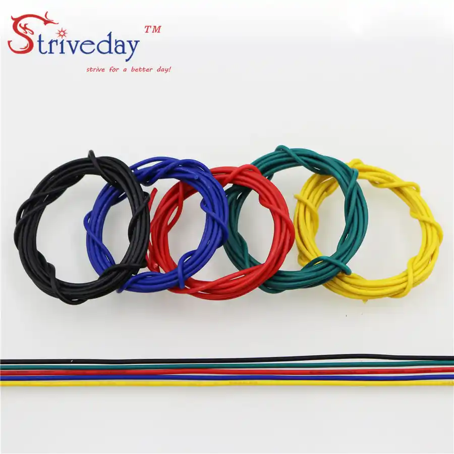 Cable de Silicona Rosa Alambre Flexible lata de cobre plateado UL3239 18//20//22//24//26AWG