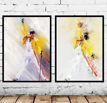 

Freddie Mercury Queen Movie Music Poster