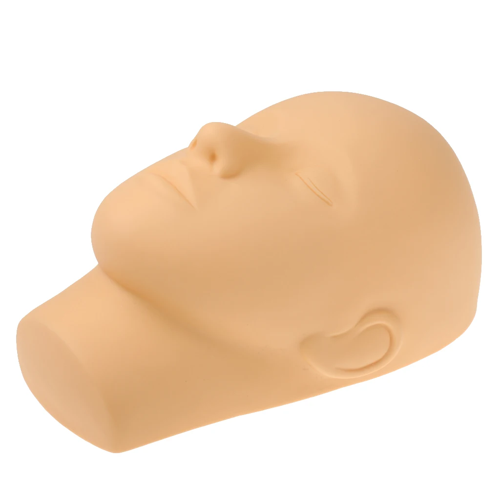 Mannequin Head Massage Makeup Individual Eyelash Extensions Practice Model Make Up Accessiories