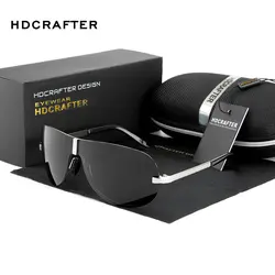 Hdcrafter; брендовые дизайнер солнцезащитные очки для женщин для мужчин 2018 поляризационные вождения Защита от солнца очки мужск