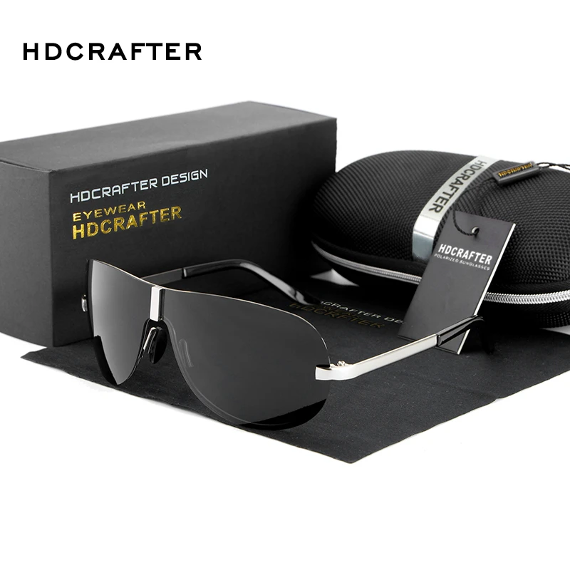 HDCRAFTER gafas sol polarizadas para hombre, diseño de marca masculinas de lentes de sol, accesorios para conducir, 2018|brand sun glasses|designer sun glassessun glasses - AliExpress