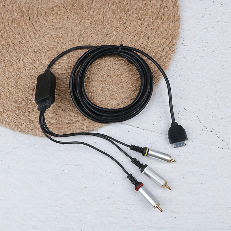 

1pc 2.5M For PSP GO And PSP-1000 AV Cable Game Console AV Audio Video Component Cable Cord For Sony PSP