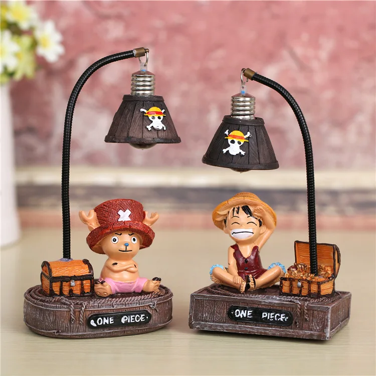

Nydoran One Piece lamp Night Light The Japanese Anime Monkey-D-Luffys/Tony Chopper Light Home Resin Ornaments Crafts Gift