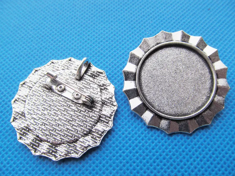 

2pcs antique bronze heart "love" ring pendant charm/finding