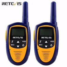 2 pcs Mini Retevis Walkie Talkie Kids Toy RT31 8/22CH 0.5W PMR446 VOX LCD Display Radio Children A9112