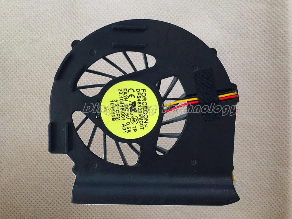 HOLYTIME для DELL N5030 N5020 M5020 M5030 оригинальный кулер процессора DFS481305MC0T радиаторы