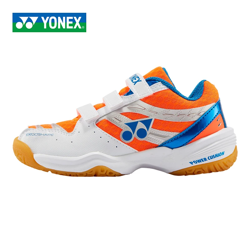 Новинка Yonex Профессиональная детская обувь для бадминтона Детские брендовые кроссовки для мальчиков и девочек дышащие противоскользящие Легкая спортивная обувь