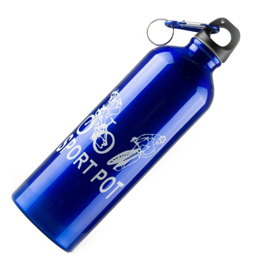 

750ml Outdoor Portable Sports Bicycle Aluminum Alloy Water BottleTop Cycling Camping MTB Racing Bicycle Sports Kettle 4 Colors