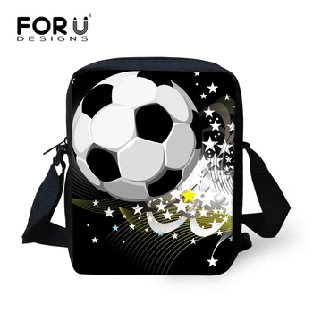 

FORUDESIGNS Women Messenger Bags Ball Printing Casual Crossbody Bags for Boys Children Small Travel Cross Body bag Bolsos Mujer