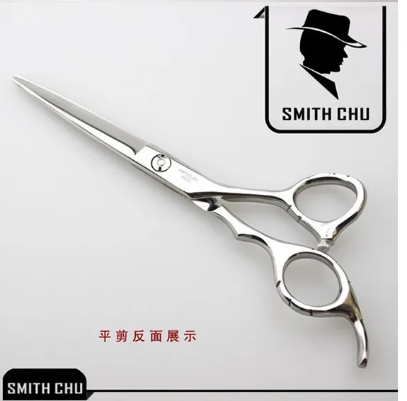 6," Smith Chu Japan 440c ножницы для стрижки волос филировочные ножницы Парикмахерская Машинка для стрижки Парикмахерские бритвы с чехлом для расчески LZS0006