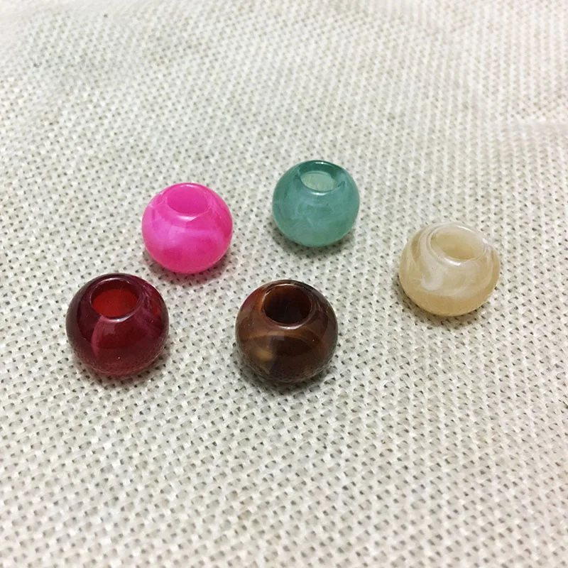 

hole size 5mm european beads slide charm boho leather cord rope chains clasps choker necklace bracelet jewelry findings making