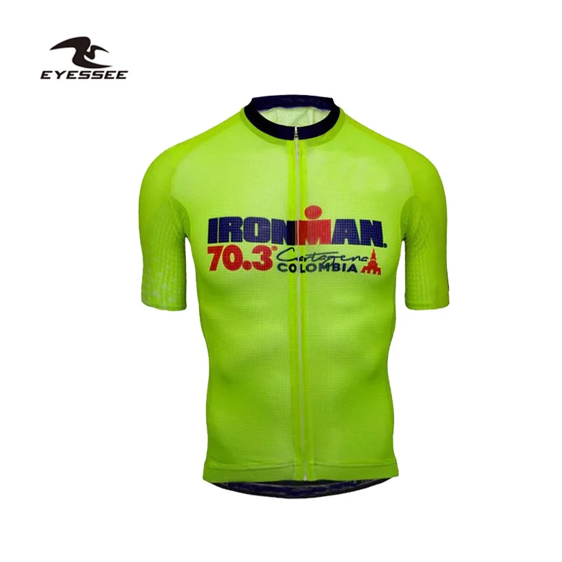 

IRONMAN 70.3 Colombian cycling jersey / PRO Breathable Bike Riding Wear Ropa Ciclismo Bicicletas Short Sleeve Cycling Clothing