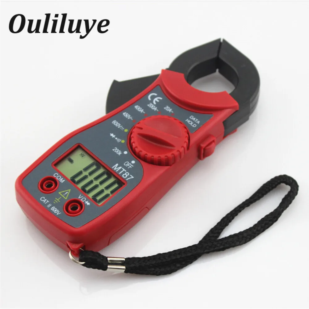 

Digital Multimeter Clamp Meters AC/DC Current Voltage Auto Range Current Clamp Pincers Amper Clamp Meters Current Voltage Tester