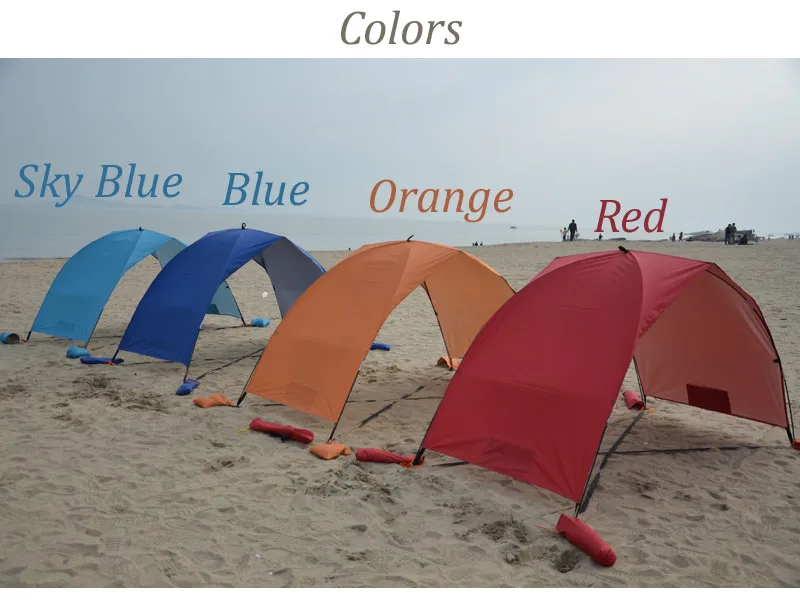 Portable Beach Tent Cabana Sun Shade Canopy Fishing Shelter Tents Awni