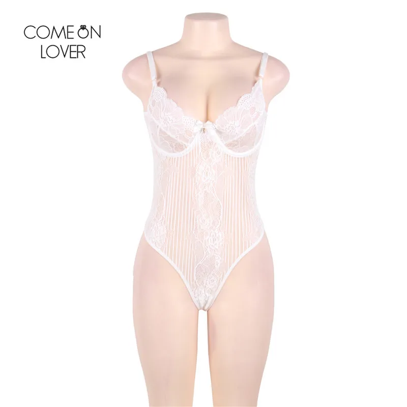 Comeonlover кружева боди Черный Combishort комбинезон короткие летние комбинезоны без