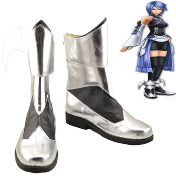 

Customize Boots Kingdom Hearts Cosplay Aqua Cosplay Shoes Custom