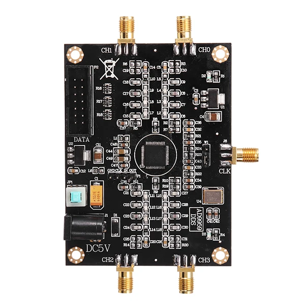 Источник радиочастотного сигнала AD9959 генератор сигналов четырехканальный модуль DDS производительность намного больше, чем AD9854 набор инструментов 81x61 мм