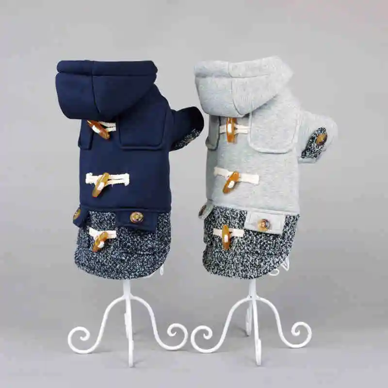 

Warm Winter Dog Pet Clothes for Small Medium Dogs French Bulldog Costume Fleece Dog Jacket Coat XS S M L XL XXL 3XL