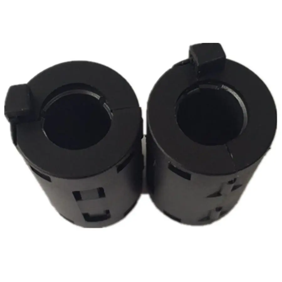 80pcs Inner 11mm 0.43 Inch Split Filter Ferrite Core Ferrite Ring Rf Choke Ferrite Bead Uf110a Black