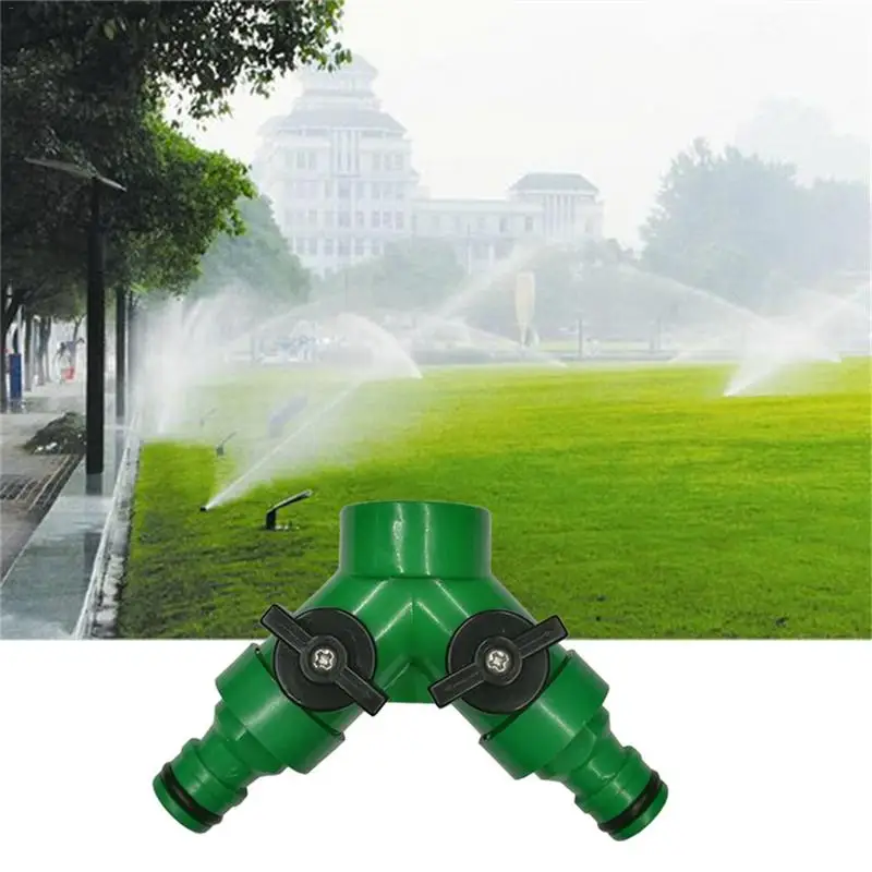 

Automatic Smart Water Garden Double Irrigation Electronic Garden Watering Controller Set Water Programs Durable Watering Tool