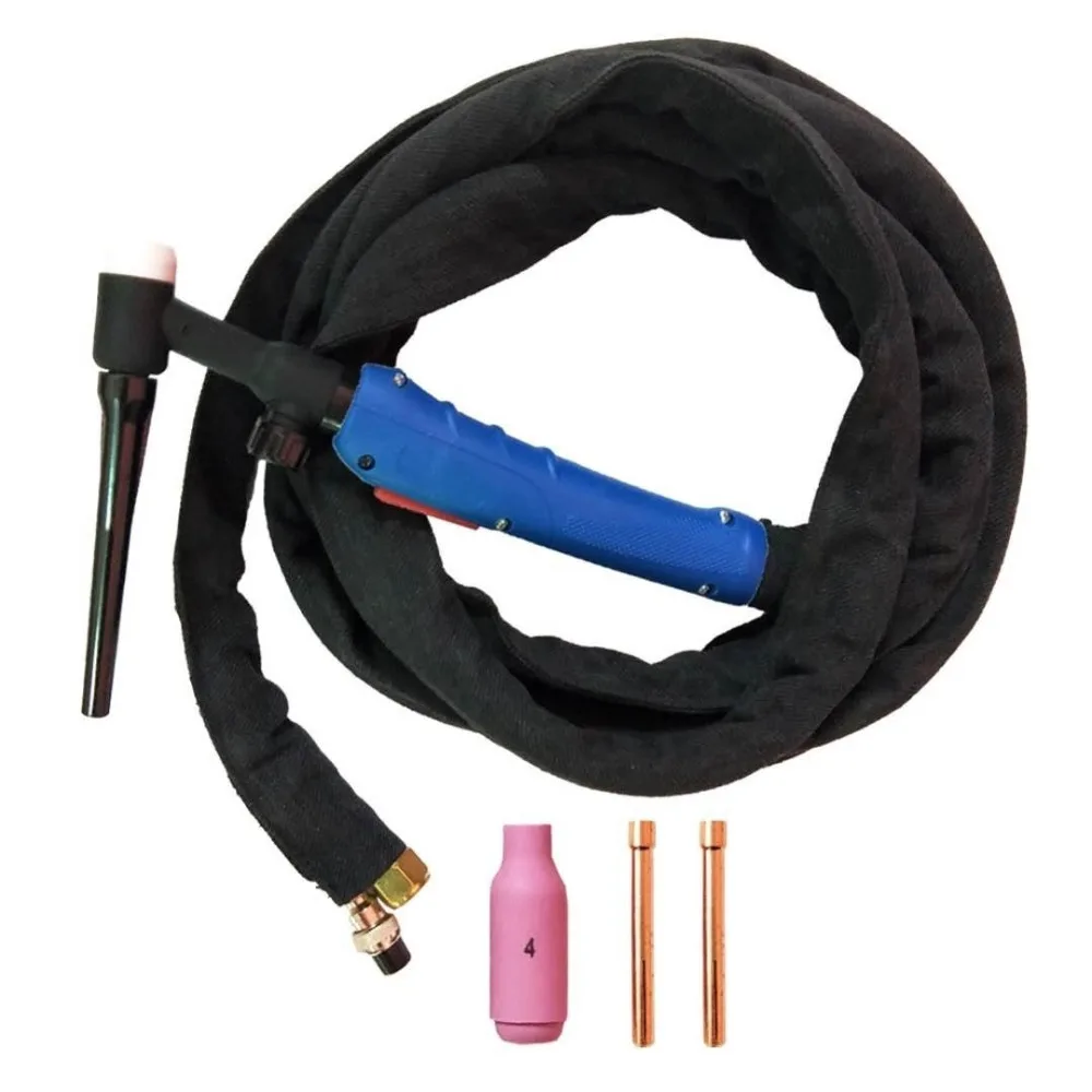 

WP 17FV 12 Feet 3.7Meters Tig Welding Torch Complete With Flexible Head Fit TIG Torch, Y006