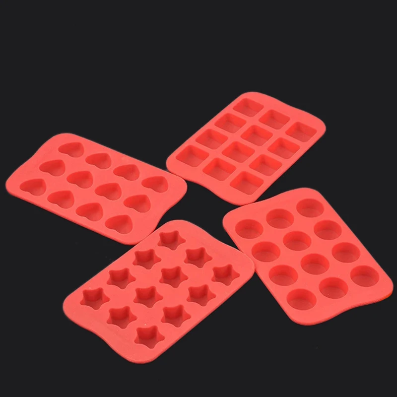

12 Lattices Silicone Cake Bakeware Fondant Cupcake Decorating Cake mold Cookies Pudding Chocolate Tools Kitchen Baking Tools