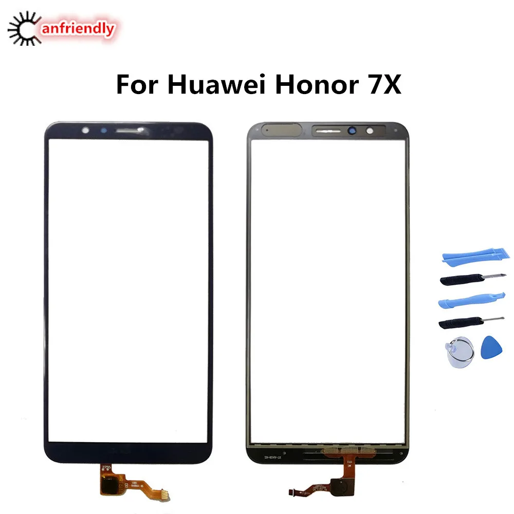 Сменный сенсорный экран для Huawei Honor 7X BND AL10 L21 L24 TL10 аксессуары телефонов переднее