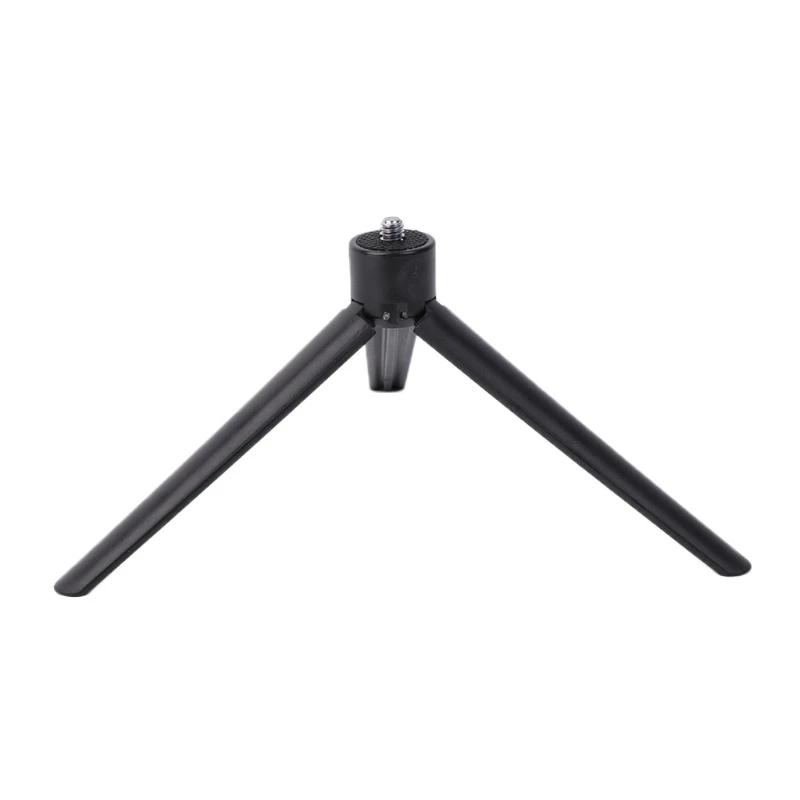 

OOTDTY Universal Black Plastic Tripod Cell Phone Camera Rotation Desktop Base Support