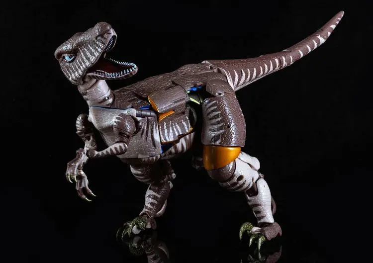 Figura de Ação Robô para Transformação Dinossauro Brinquedo Mp41 Segunda Guerra Tkr Rex bw 6 Cheap Figuras de ação
