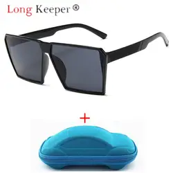 Длинные Хранитель солнцезащитные очки детские для девочек и мальчиков детские солнцезащитные очки ПК ноги площади кадра UV400 очки Мода с Case
