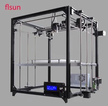 Алюминиевый structrue 3d-Printer комплект I3 принтер 3D размер печати 260*260*350 мм с двух рулонов нить SD карты