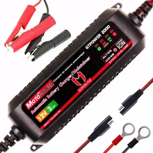 MOTOPOWER 12V 2AMP Automatic Smart font b Battery b font Charger for both Lead Acid font