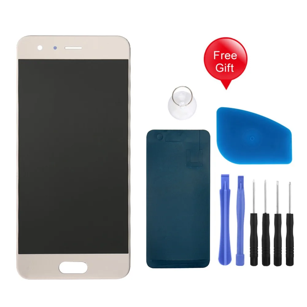 Для Huawei Honor 9 ЖК-дисплей + сенсорный экран 5 15 дюйма сборка запасные части с