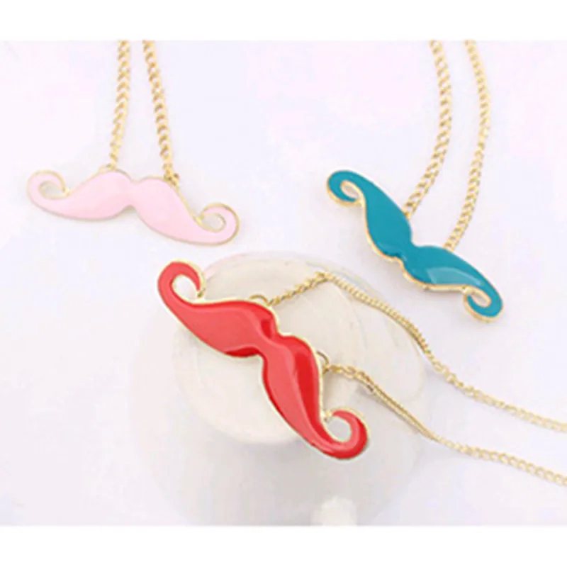 Женская мода Ретро Avanti борода ожерелье свитер цепь кулон 4ND110|chain pendant|sweater chainfashion