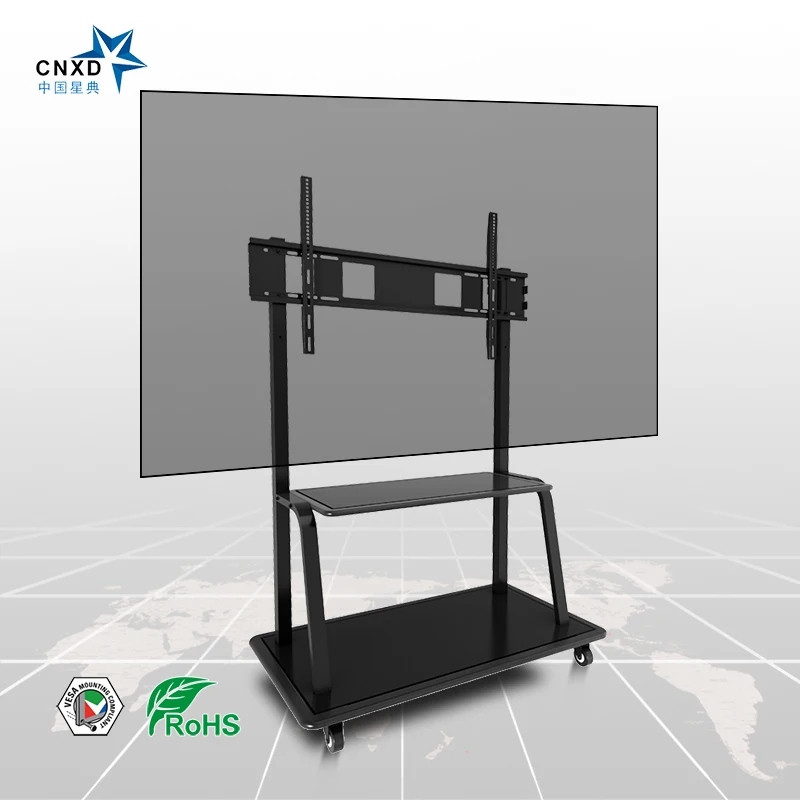 CNXD плазменная плоская панель ТВ напольная стойка с универсальным креплением для телевизора подходит для 5"-95" ТВ шкафы тв мебель