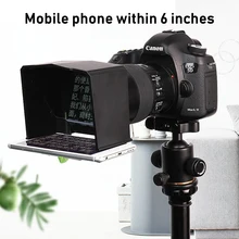 T1 смартфон Teleprompter для камеры canon nikon sony