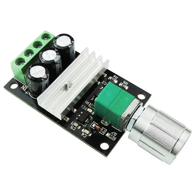 6V 12V 24V 28V 3A PWM DC Motor Drehzahl Variable Controller Modul Schalter Q9Y3