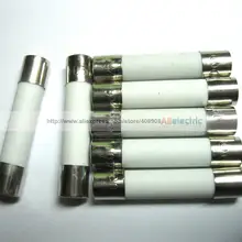 100 шт Быстрый плавкий предохранитель керамические Предохранители 6 A 250 V 6 мм x 30 мм