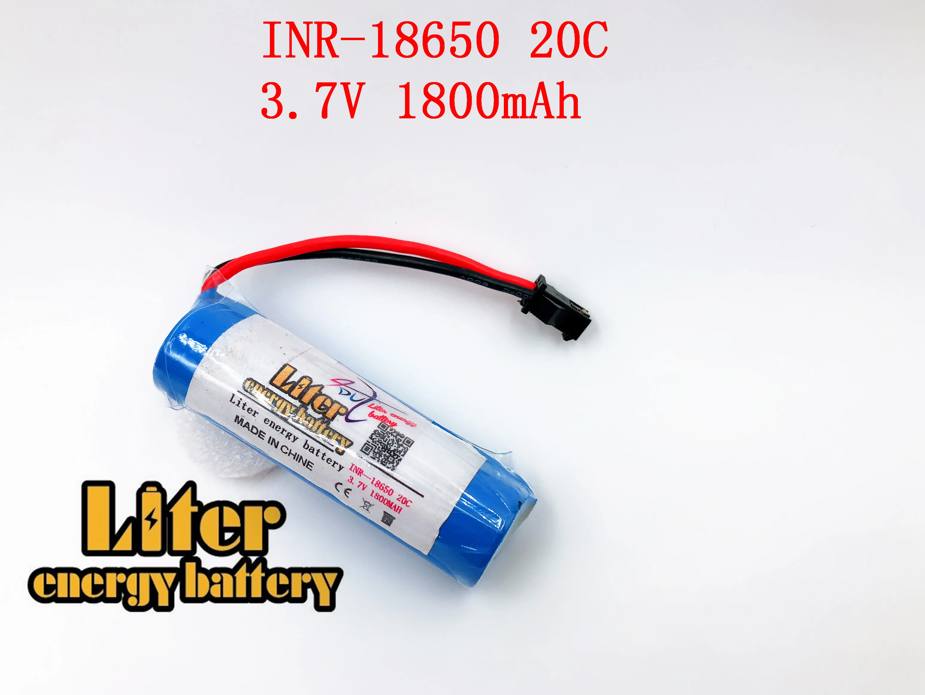 3.7V 1800mAH Remote control helicopter cylindrical 3.7 Lipo battery 3