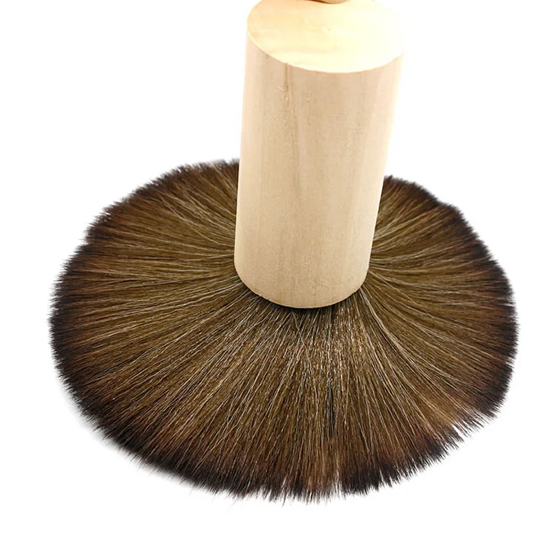 Парикмахерская шеи для уборки пыли щетка салонная расческа Парикмахерские ножницы для волос щетка-сметка щетка для лица щетка щетки чистящие мягких волос