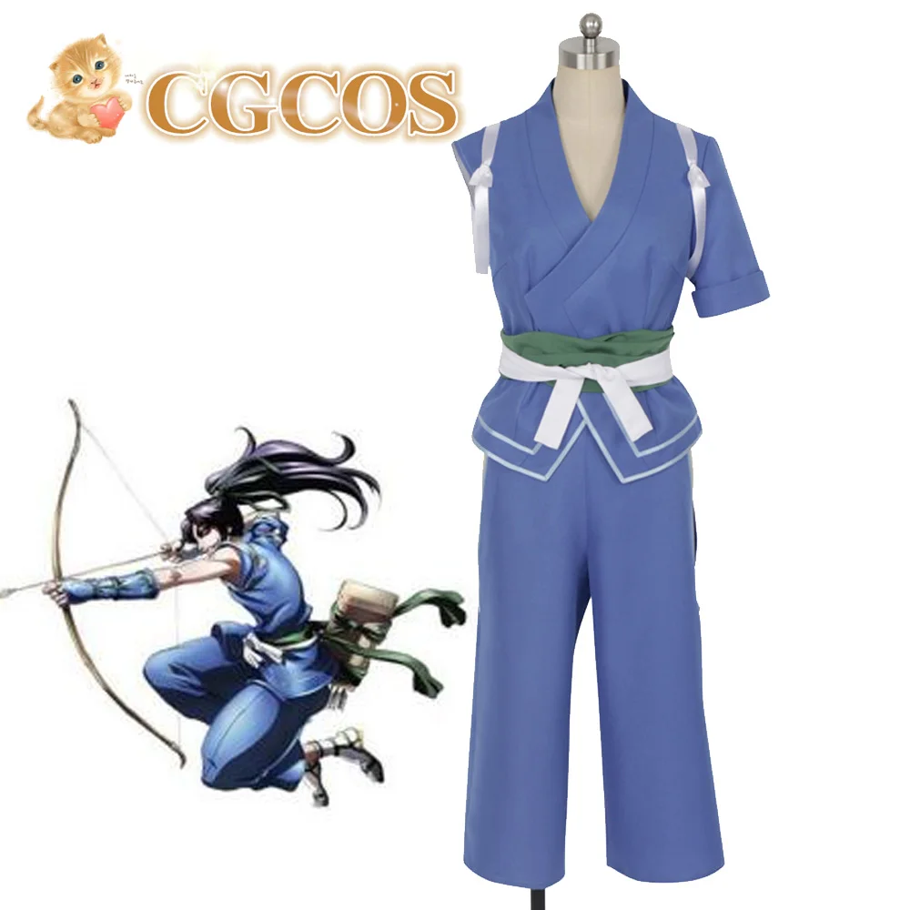 CGCOS Express! The Drifters Nasuno Yoichi Daily Use Game Cos Dress Anime Cosplay Costume Uniform Helloween Custom-made