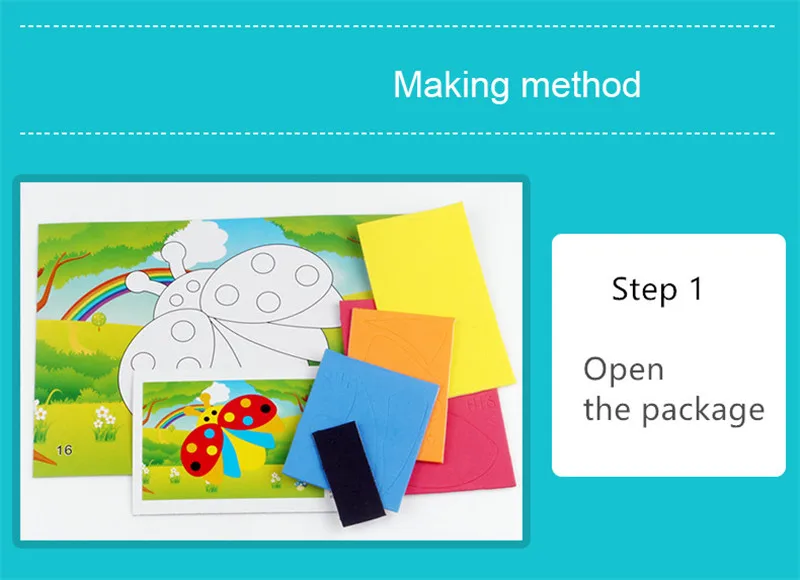 DIY мультфильм животных 3D EVA пены стикер 20 дизайнов головоломки серии развивающие Игрушки для раннего обучения для детей
