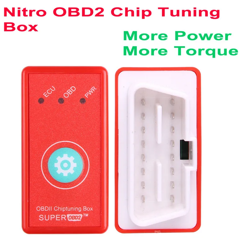 2019 SUPER OBD2 SuperOBD2 NitroOBD2 Chip Tuning Box with Reset Button Nitro For Diesel Cars same as MegaOBD2 | Автомобили и
