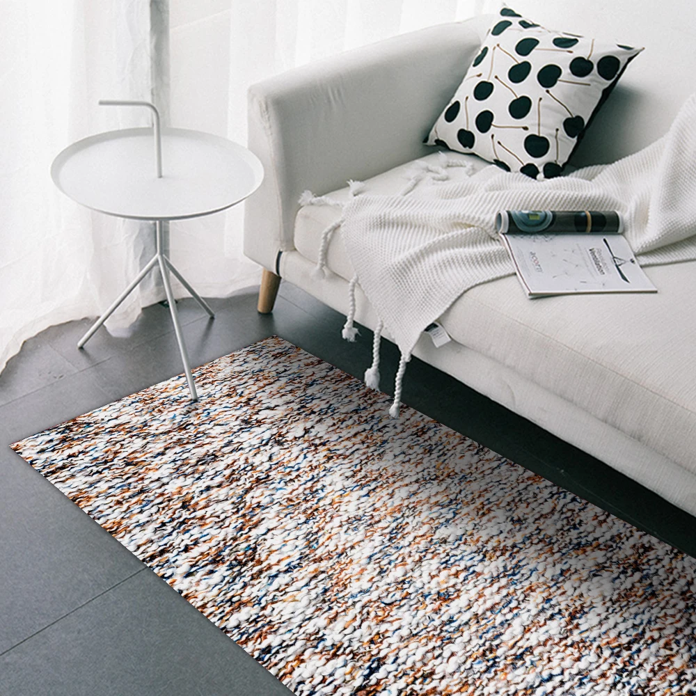 Funlife Handmake Rug Waterproof Self Adhesive Anti Slip Carpet Sticker Wall Sticker DIY Kitchen