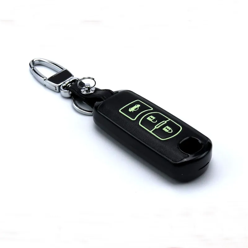 

2/3/4 BTNS Smart Key Leather Cover Case Fit For Mazda 3 2 5 /Mazda 6 Axela CX-3 CX-5 CX5 CX-7 CX7 CX-9 RX8 Auto Smart Keys