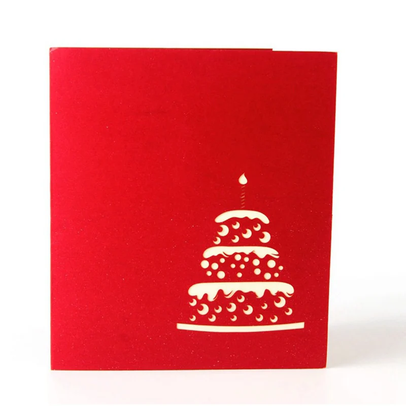  Handmade Birthday Greeting Card 3D Birthday Wedding Party Invitation Cards FP8 AP12 - 32999757221
