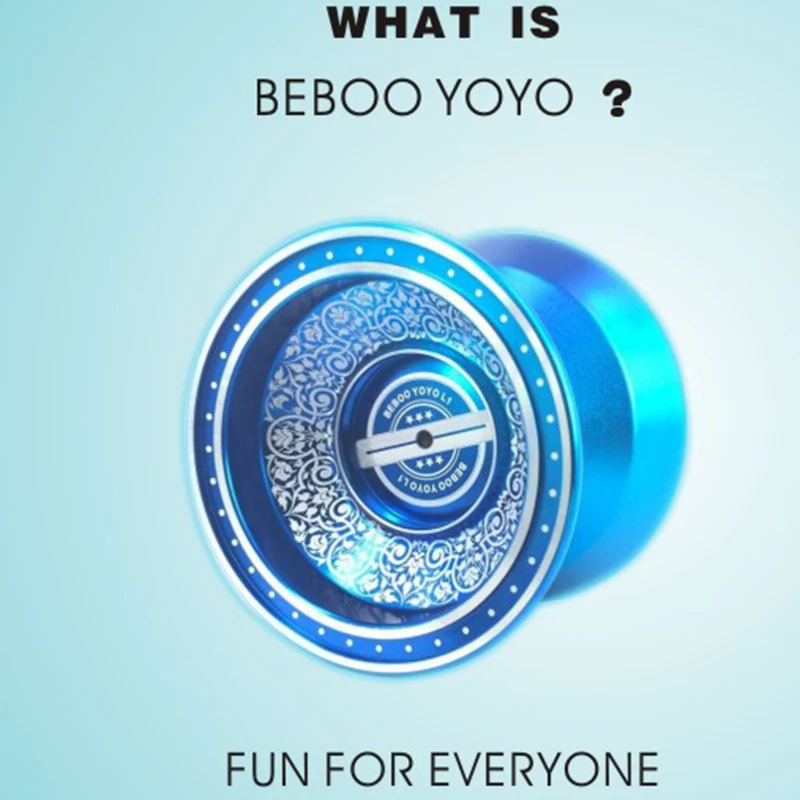 BEBOO yoyo новый металлический Профессиональный Йо-Йо набор йо-йо + перчатка + 3 струны L1 йо-йо товары классические игрушки подарок