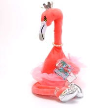 flamingo Plush Toys with crown,singing and daincing electronic Plush Toys,Children's Toys,Baby Gifts,Home Decor